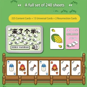 Oile au Fost O Oaie Carti de Joc Tabla de Joc Mahjong Poker Poker Xiaoxiaole Educative pentru Copii, Părinte-copil, Jucarii Interactive