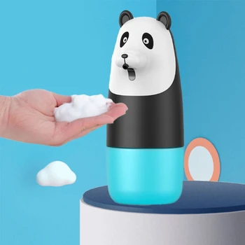 2023 Noi Utomatic Spumă de Săpun Panda Desene animate cu Inducție Lichid de Mână Mașină de Spălat de Încărcare USB Inteligent Spuma Spălare de Mână