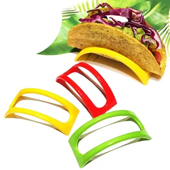 12pcs Plastic Taco Raft În Plăcintă Instrumente Durabile Mexican Clatita Raft Tava Taco Titularul Bucătărie Consumabile Paleti din Plastic Titularul Noi