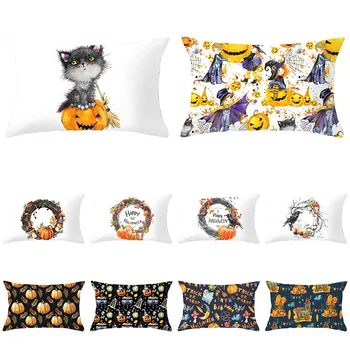 30*50cm Halloween Serie Talie Perna Decorativa Acoperă Pernă față de Pernă Perne pentru Canapea Poliester Pillowcover Decorative