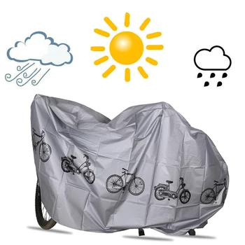 În aer liber UV Protector Biciclete Acoperi Bicicleta Ploaie, Zăpadă, Praf de Acoperire Soare de Protecție Motocicleta Capac rezistent la apa Dropshipping